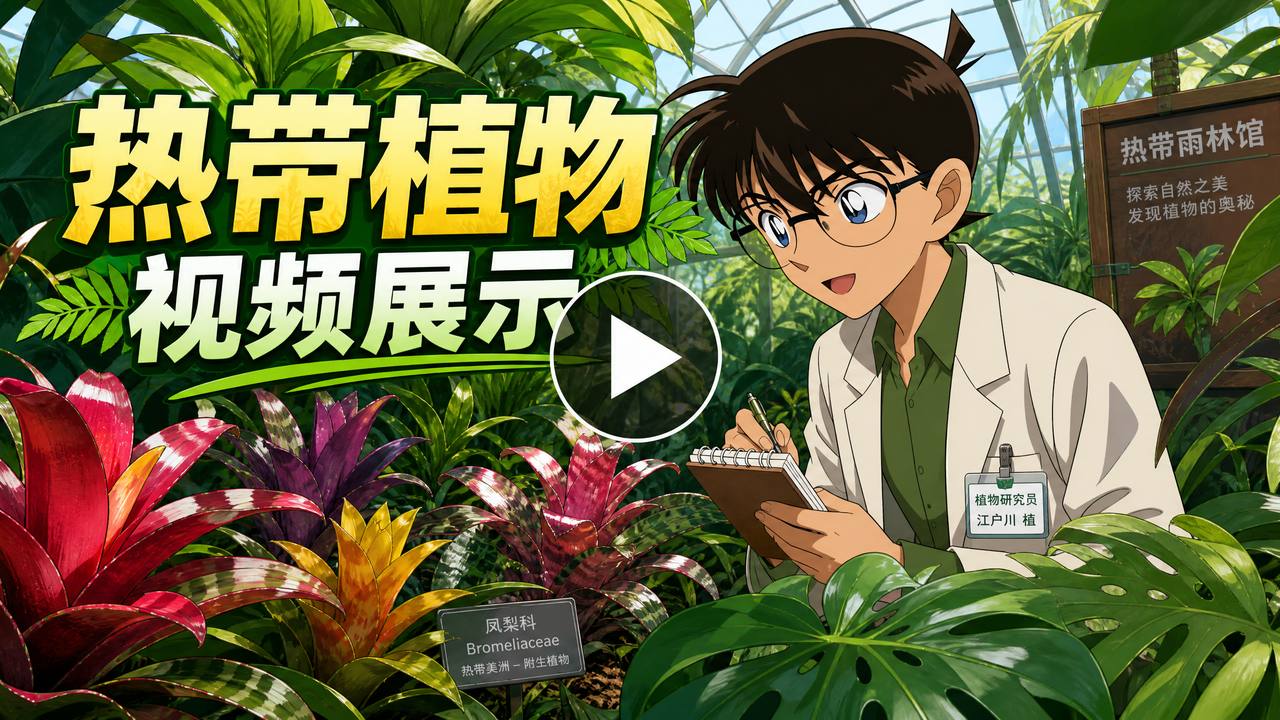 国产热带植物视频展示